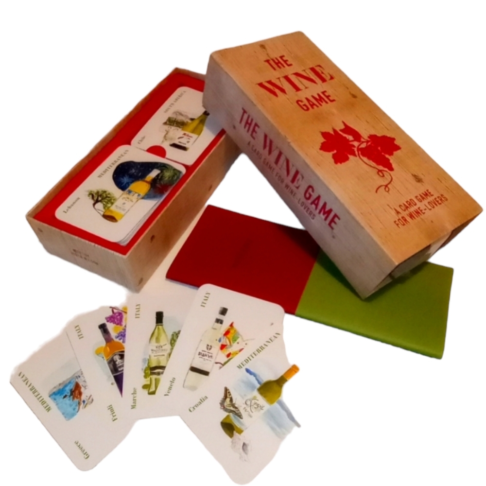 Wine Fun Card Game Learn Wines Varieties Perfect for Parties or Wine Lovers 🍷